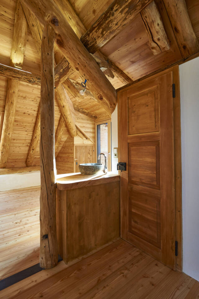 Holzbauten Restaurierung